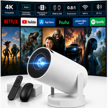 Mini vidéoprojecteur Aluzion - 4K compatible