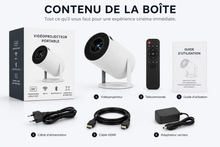 Mini vidéoprojecteur Aluzion - 4K compatible