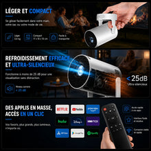 Vidéoprojecteur Aluzion HY300 - 4K compatible