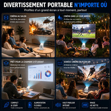 Vidéoprojecteur Aluzion HY300 - 4K compatible